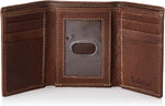 Timberland men trifold wallet cash billfold compartment