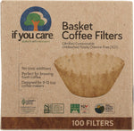 If You Care coffee filter baskets front view packaging 100 count