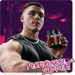 Rule 1 R1 Roar pre-workout powder texture and color preview