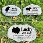 Zatanmulo Personalized Pet Memorial Stone, Garden Memorial Stone Personalized, Cat Headstone, Cat Tombstone, Memorial Plaque Outdoor, Garden Stepping Stone (Cat) - Image 11