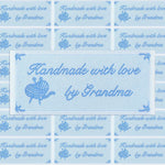 20 Pieces Iron on Grandma Labels Handmade with Love by Grandma Tags Personalized Sewing Labels on Clothes Iron on Tags for Handmade Items Clothing - Image 10