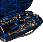 ProTec ProTec Micro-Sized ABS Protection Clarinet Case open interior velvet lining