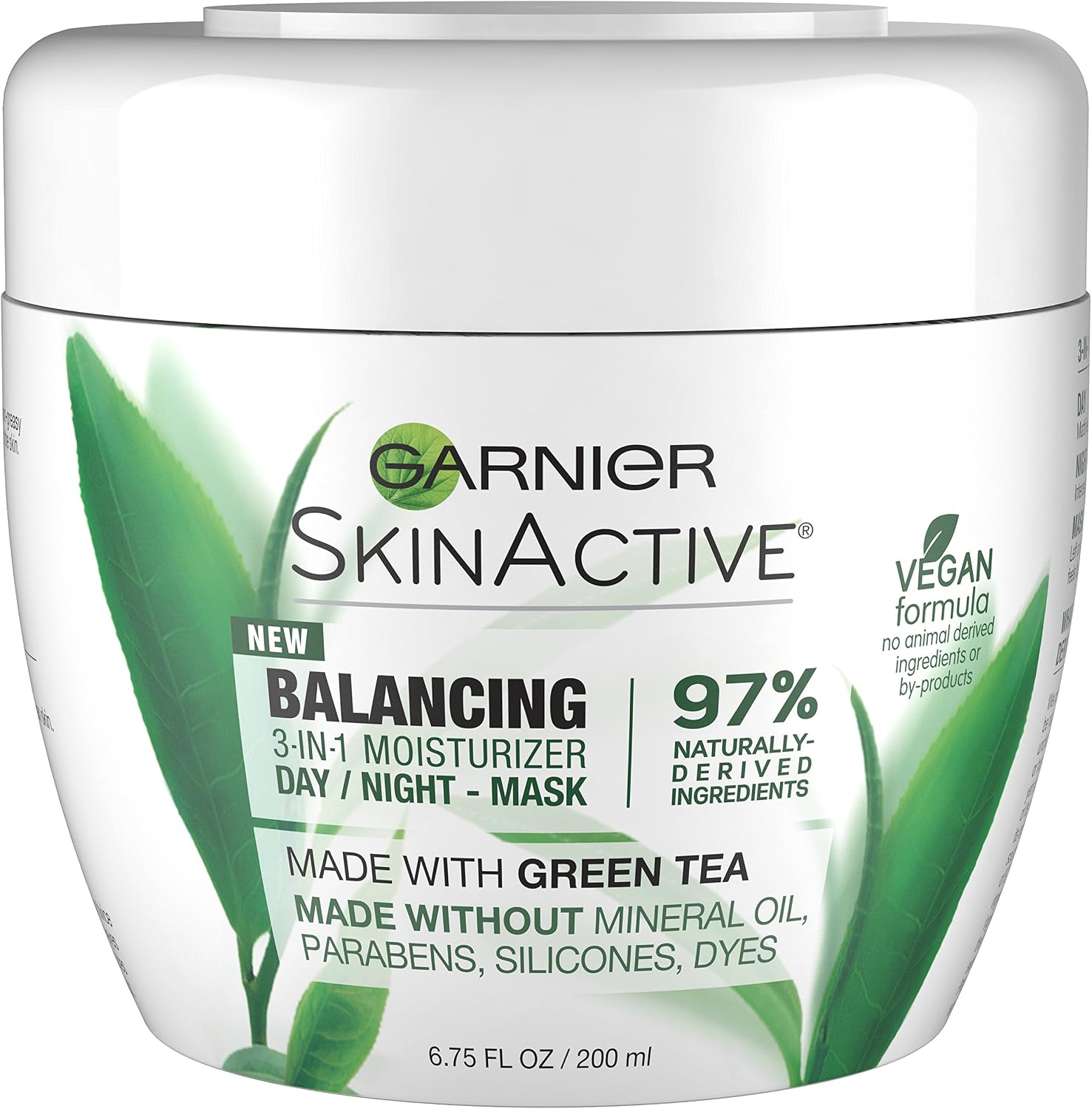 Garnier SkinActive 3-in-1 Face Moisturizer with Green Tea, Oily Skin, 6.75 fl. oz. - Image 1