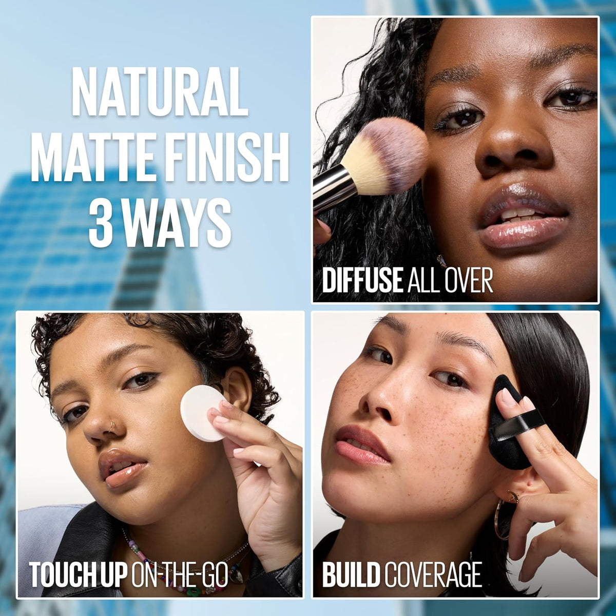Maybelline Fit Me Matte + Poreless Pressed Face Powder Makeup & Setting Powder, Fair Ivory, 1 Count - Image 8