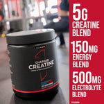Rule 1 Charged Creatine powder texture and scoop display