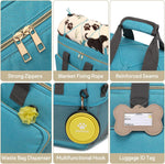 Pmpete pet travel set packed for car road trip
