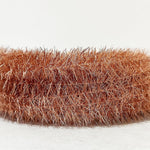 Two 36-foot coils of anti-static copper tinsel laid out