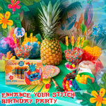 Authentic Primary Colors Candy Stitch birthday party supplies pack