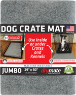 Drymate Premium Dog Crate Mat Liner, Absorbent, Waterproof, Non-Slip, Washable Puppy Pee Pad for Kennel Training - Use Under Pet Cage to Protect Floors, Cut to Fit Design (USA Made) (Dgrey)(30"x45") - Image 9