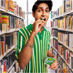 Bulk package setup of USA imported Extra Spearmint gum for Indian confectionery buyers.