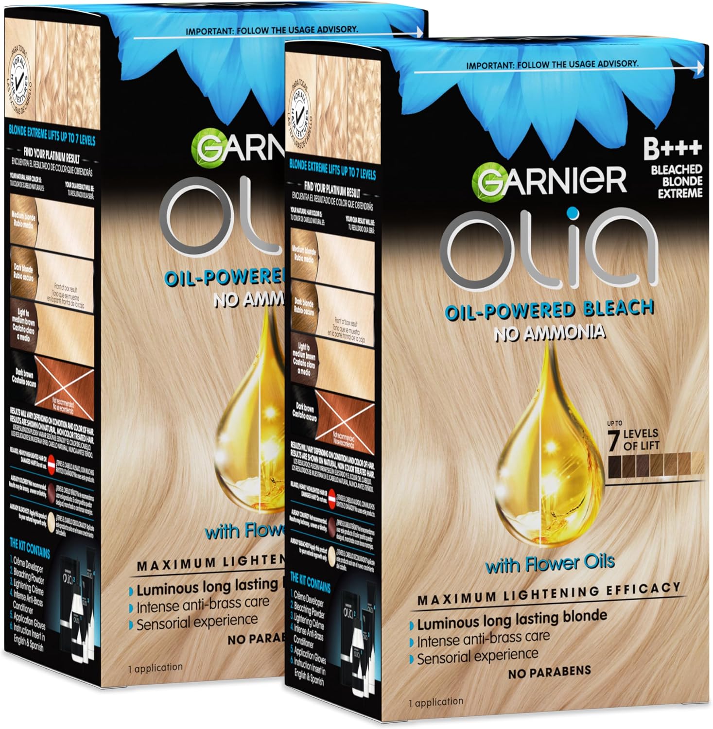 Garnier Olia B+++ Bleach Blonde Extreme front view