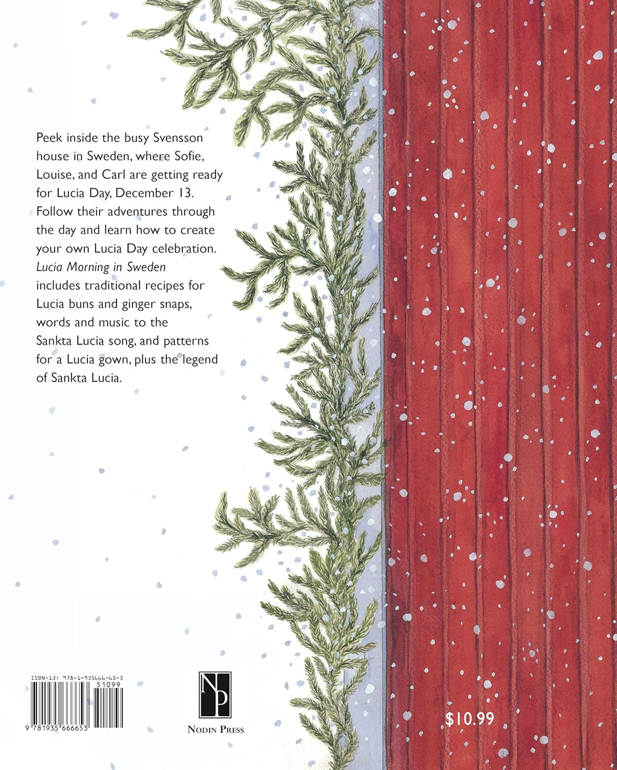 Interior page spread featuring Carina Stahlberg illustrations