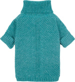 Fitwarm Thermal Knitted Dog Sweater Doggy Winter Coat Pet Clothes Doggie Turtleneck Jacket Puppy Outfits Cat Sweatsuit Sage Green Medium - Image 14
