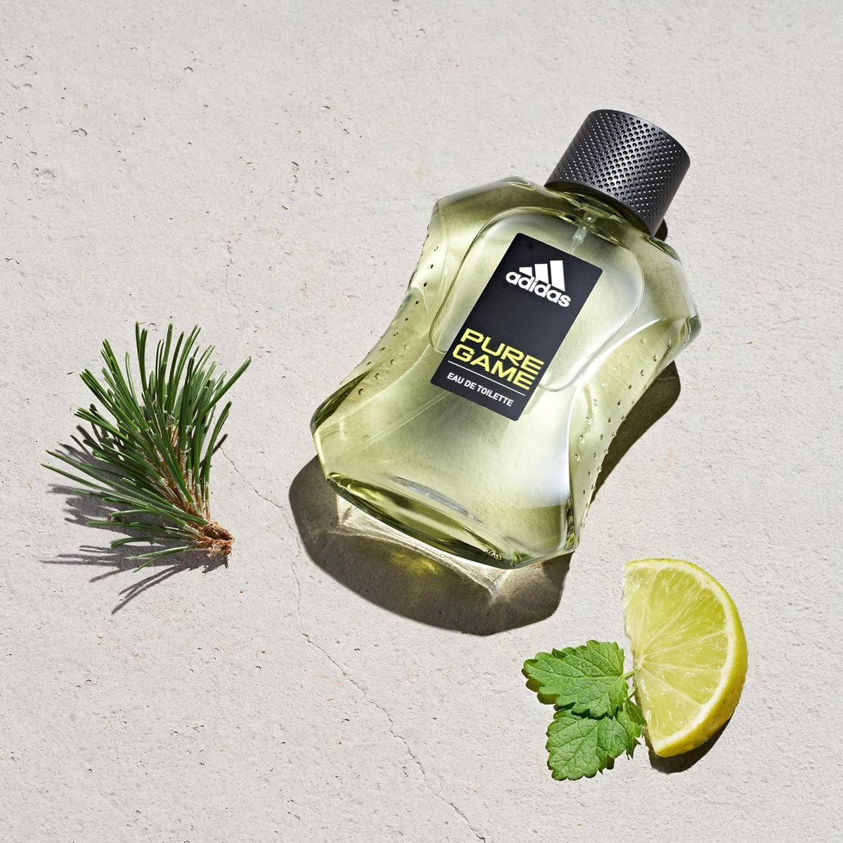 Adidas Pure Game men fragrance bottle green label