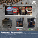 CUPALL coffee maker replacement pot detachable lid