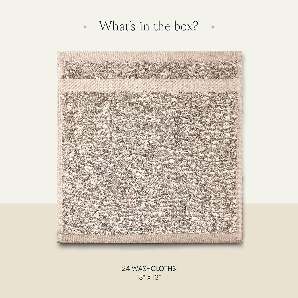 Ultra-absorbent Belador wash cloth texture highlighting fine ring-spun weave