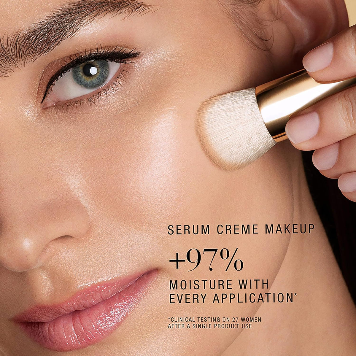 Estee Lauder Re-Nutriv luxury skincare foundation packaging box and glass container