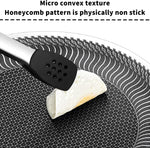 LynsaTac grill pan placed on an outdoor portable burner
