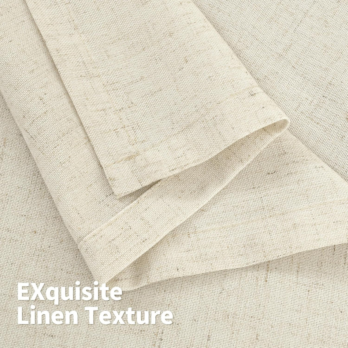 YoungsTex bedroom window privacy curtain panels