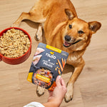 Nulo gently cooked meals lamb food pour demonstration
