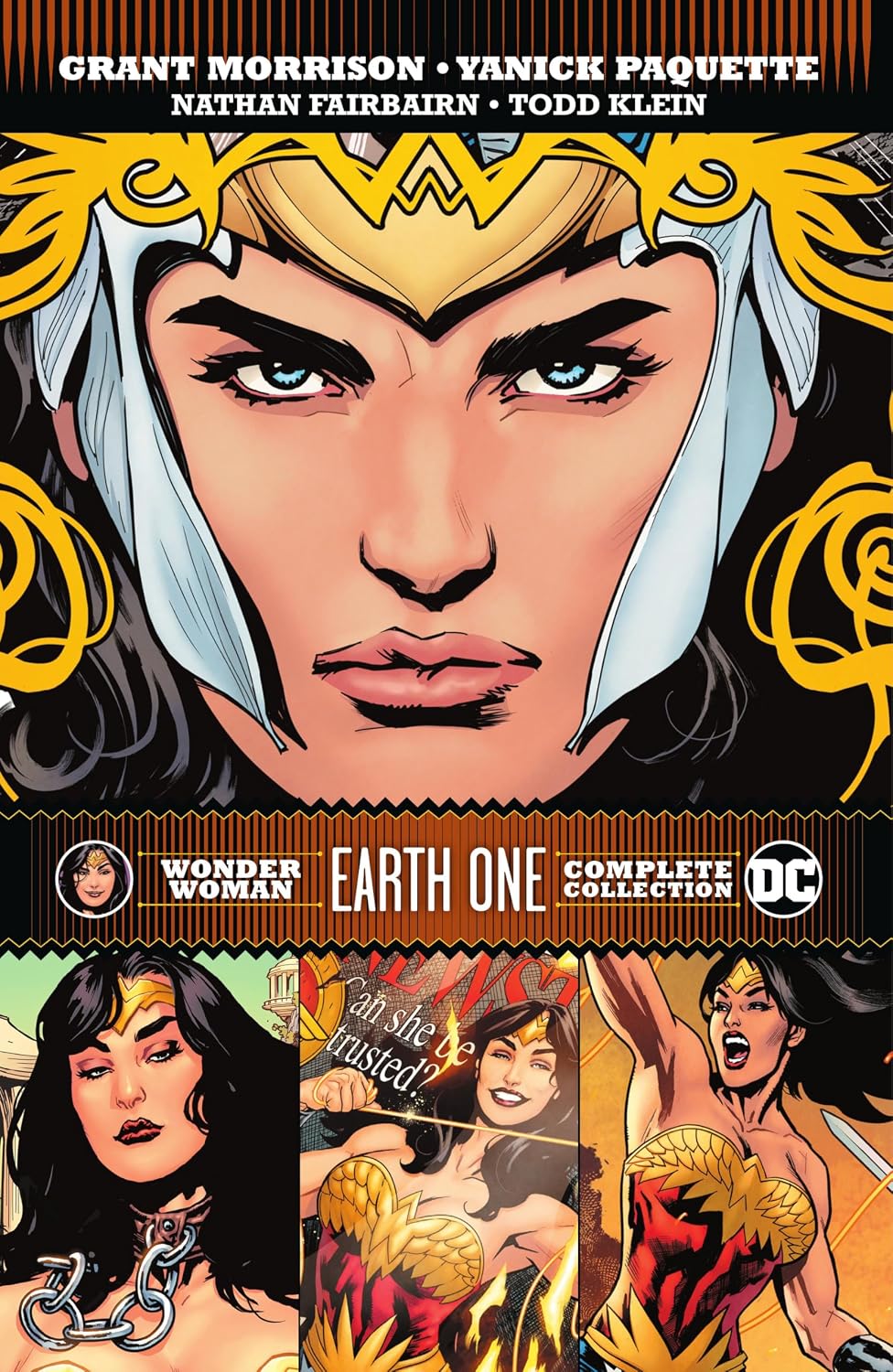 Grant Morrison Wonder Woman Earth One Complete Collection front view graphic novel