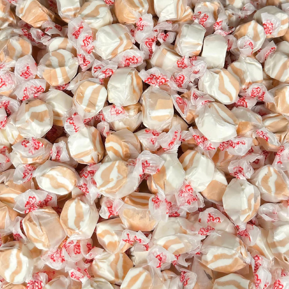 Assortit Saltwater Taffy whipped texture individually wrapped candy pieces