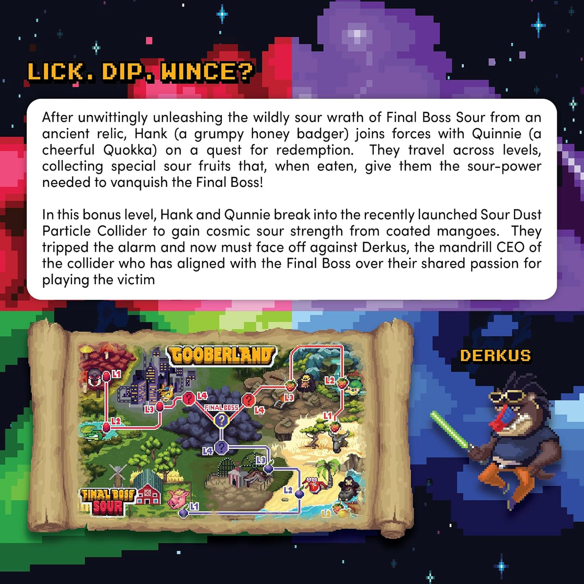 Educational view of dried mango dipping in sour powder