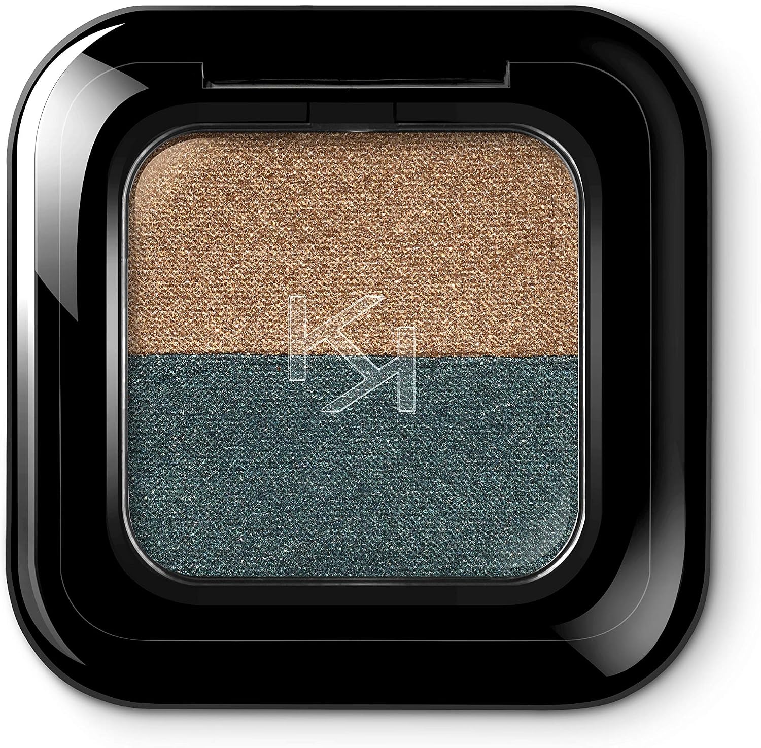 KIKO Milano Bright Duo Eyeshadow front view of compact packaging