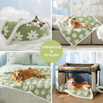 Le Sure pet blanket jacquard shag texture
