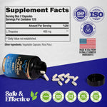 NutraHarmony L-Theanine dietary supplement bottle lifestyle flat lay