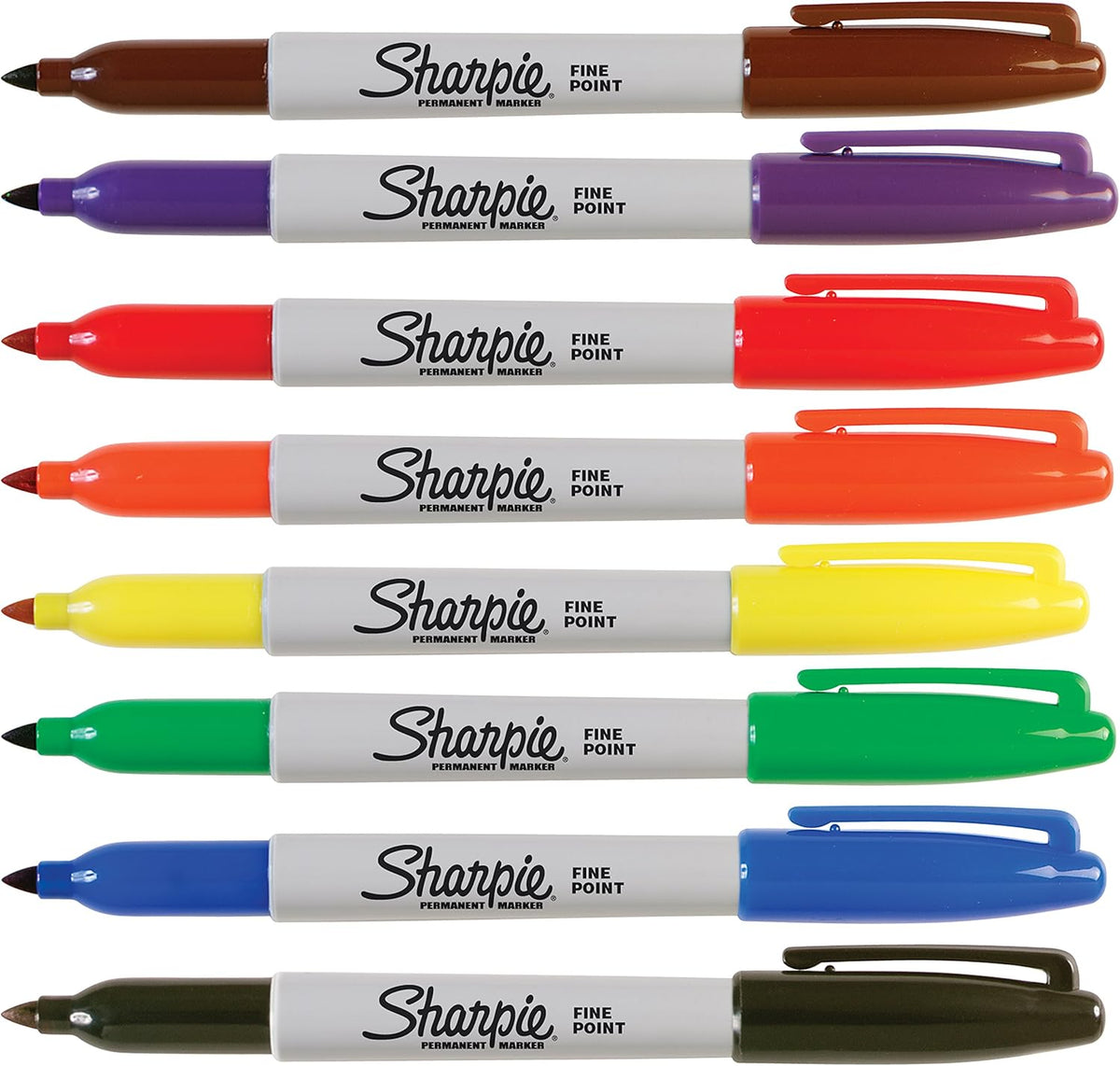 Sharpie assorted color markers writing samples