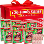 Authentic imported American peppermint candy canes for Christmas tree ornament