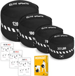 Elite Sports workout sandbag front view for functional training