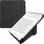 Kwmobile Origami Case for Kobo Libra Colour front view black