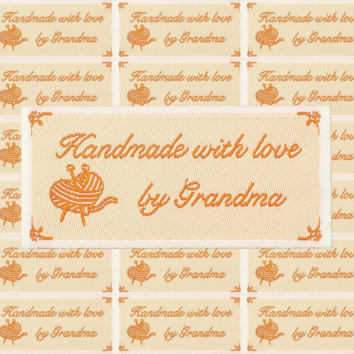 Ysleen 20 Pieces Iron on Grandma Labels front view packaging