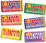 Tony's Chocolonely Belgian Milk Chocolate Candy Bar, Pure Chocolate Bars for Snacks, Party Favors, Gifts, or Gift Basket, 32% Cacao, Made From Quality Fairtrade Cocoa, 4 Bars, 6.35 Oz Each - Image 11