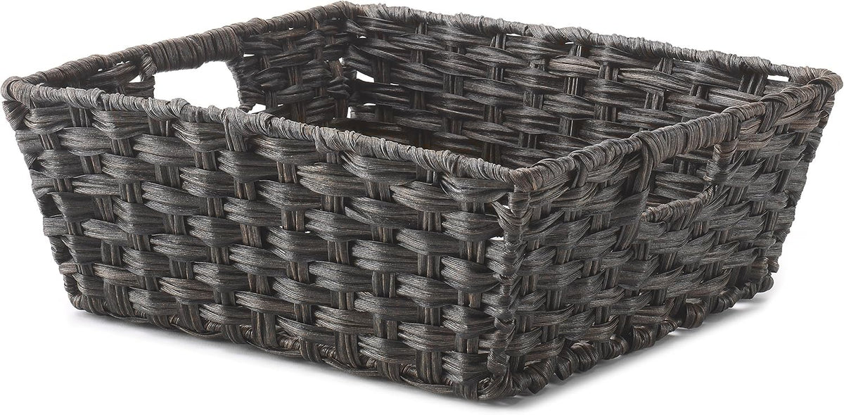 Whitmor gray wash bin metal frame bottom view