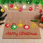 Fall Pumpkin Coir Doormat Pumpkin Welcome Doormats Autumn Non Slip Floor Mats Thanksgiving Fall Indoor Entrance Door Mat Porch Front Decor, 16 x 28 Inch - Image 9