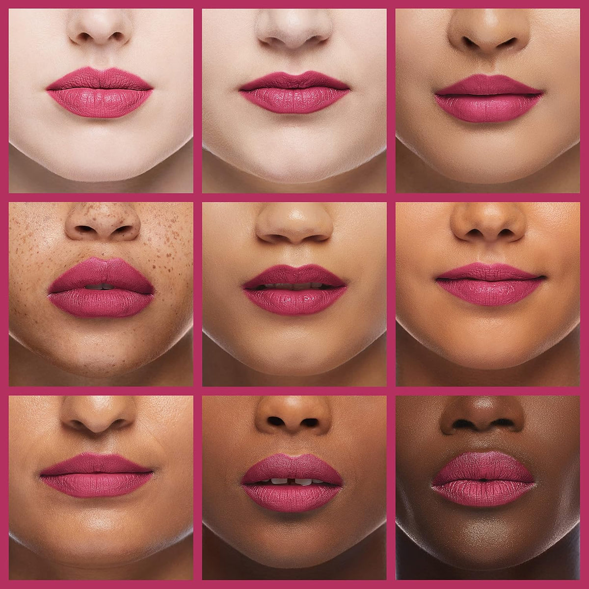 ETUDE water-based lip stain in Strawberry Ade showing the bright pink cap and vibrant red liquid.
