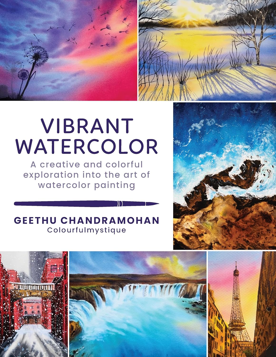 Vibrant Watercolor: A creative and colorful exploration into the art of watercolor painting (Paint with Me) - Image 1