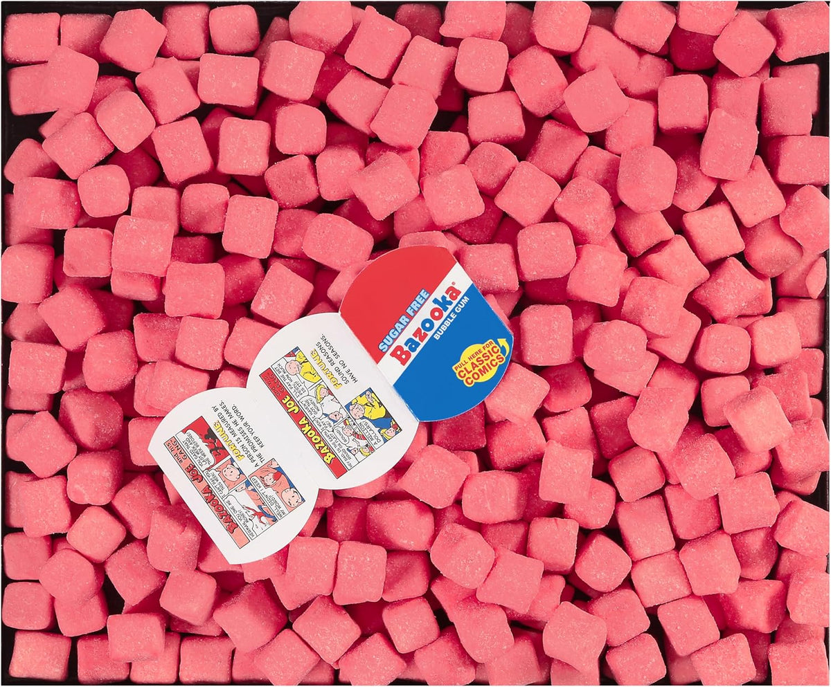 Aspartame free original flavor gum cubes side angle shot