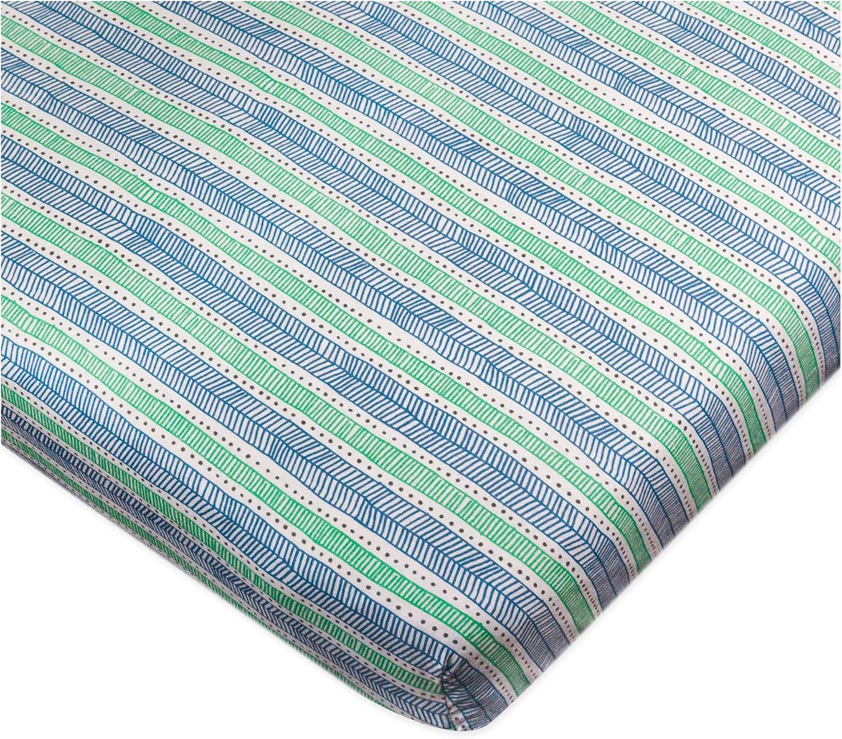 HonestBaby Unisex-Baby Classics Fitted Crib Sheets Set Standard Mattress, 100% Organic Cotton Baby Boys, Girls, Neutral, 2 Pack - Light Pink, One Size - Image 9