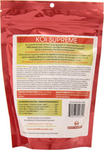 Northfin Koi Supreme 4mm floating pellets texture close up