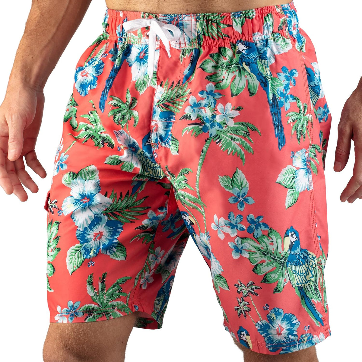 Kanu Surf Mens Barracuda Swim Trunks (Regular & Extended Sizes) - Image 11