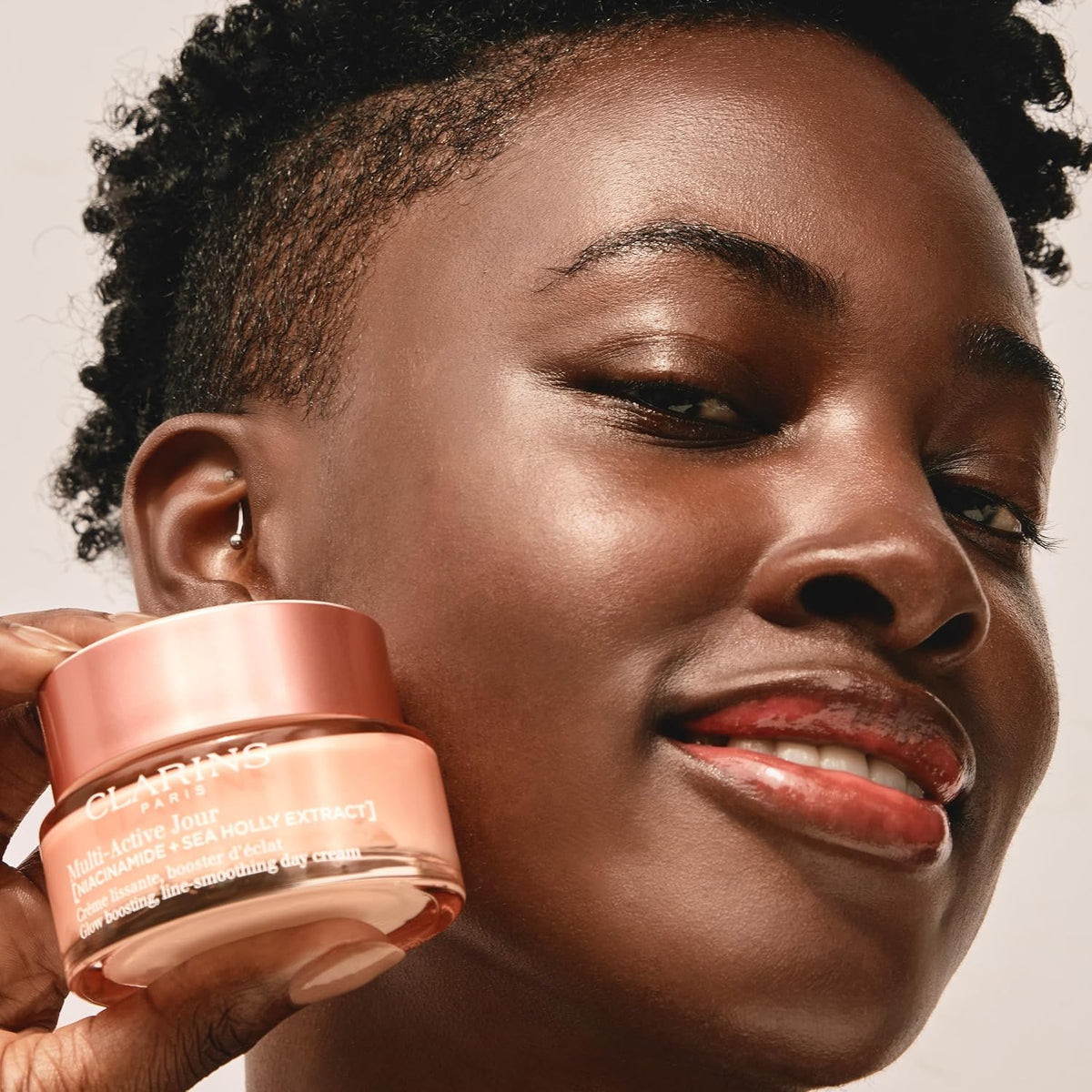 Clarins Multi-Active skincare collection jar size comparison