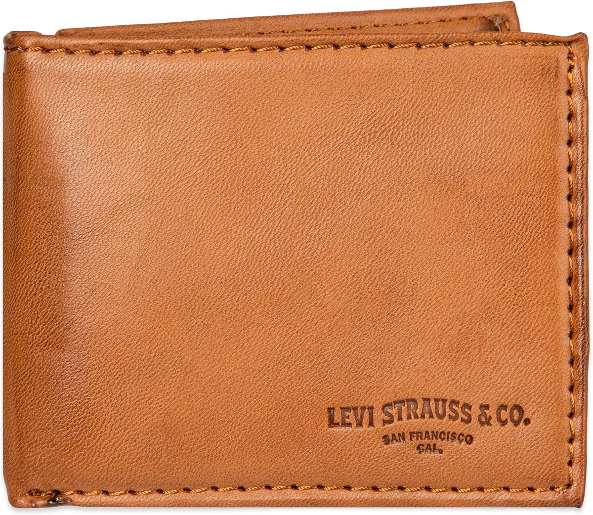 Levi's Men's Extra Capacity Slimfold Wallet, Charcoal Black, One Size - Image 10