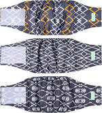 Wegreeco Washable Male Dog Belly Band - Pack of 3 - Washable Male Dog Belly Wrap, Small Doggie Dog Diapers Male for Doggy Puppy (Black, Charcoal, Navy, Small) - Image 12
