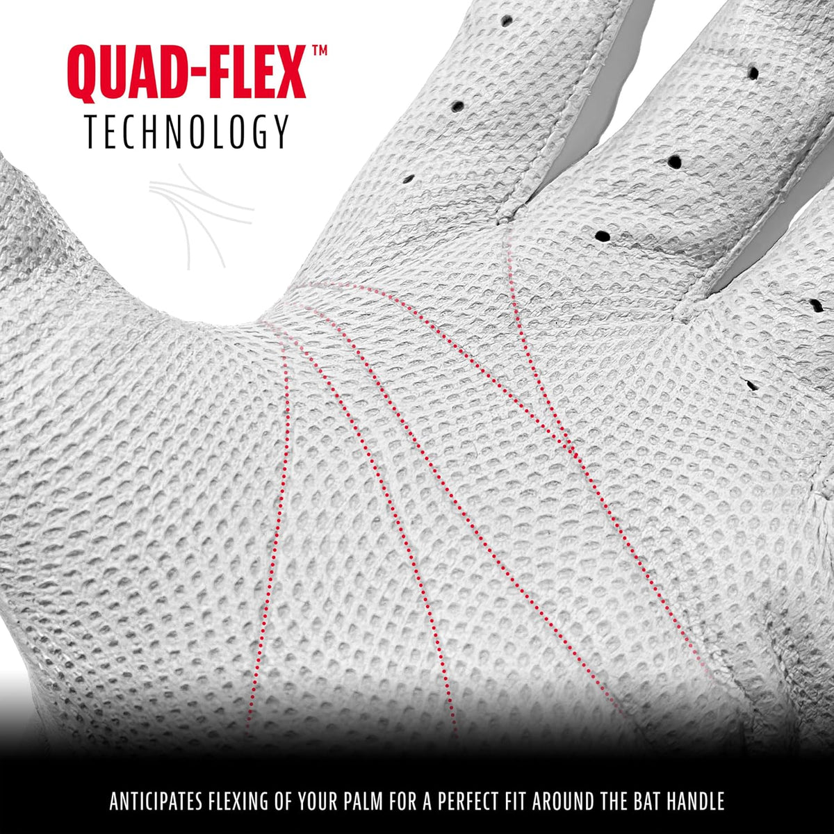 Franklin Sports youth batting gloves wrist closure detail