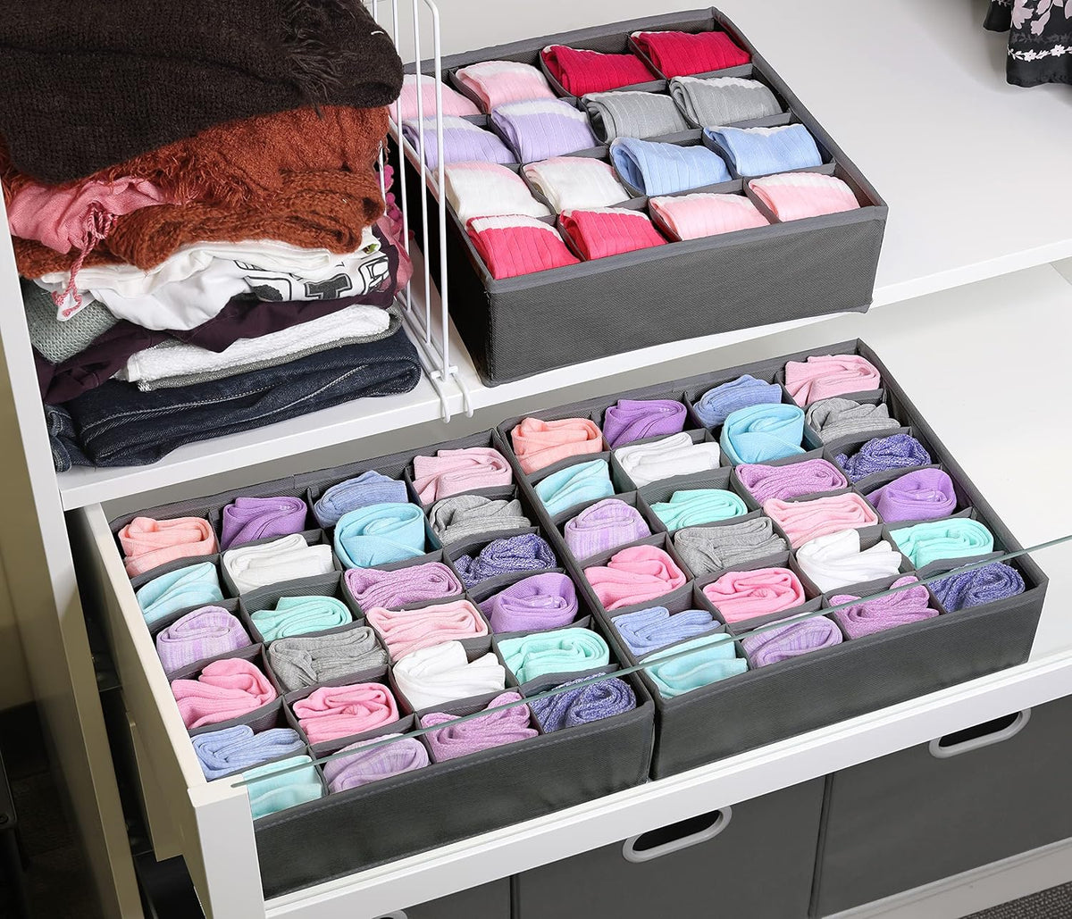 Simple Houseware 24 cell and 16 cell organizer compartments