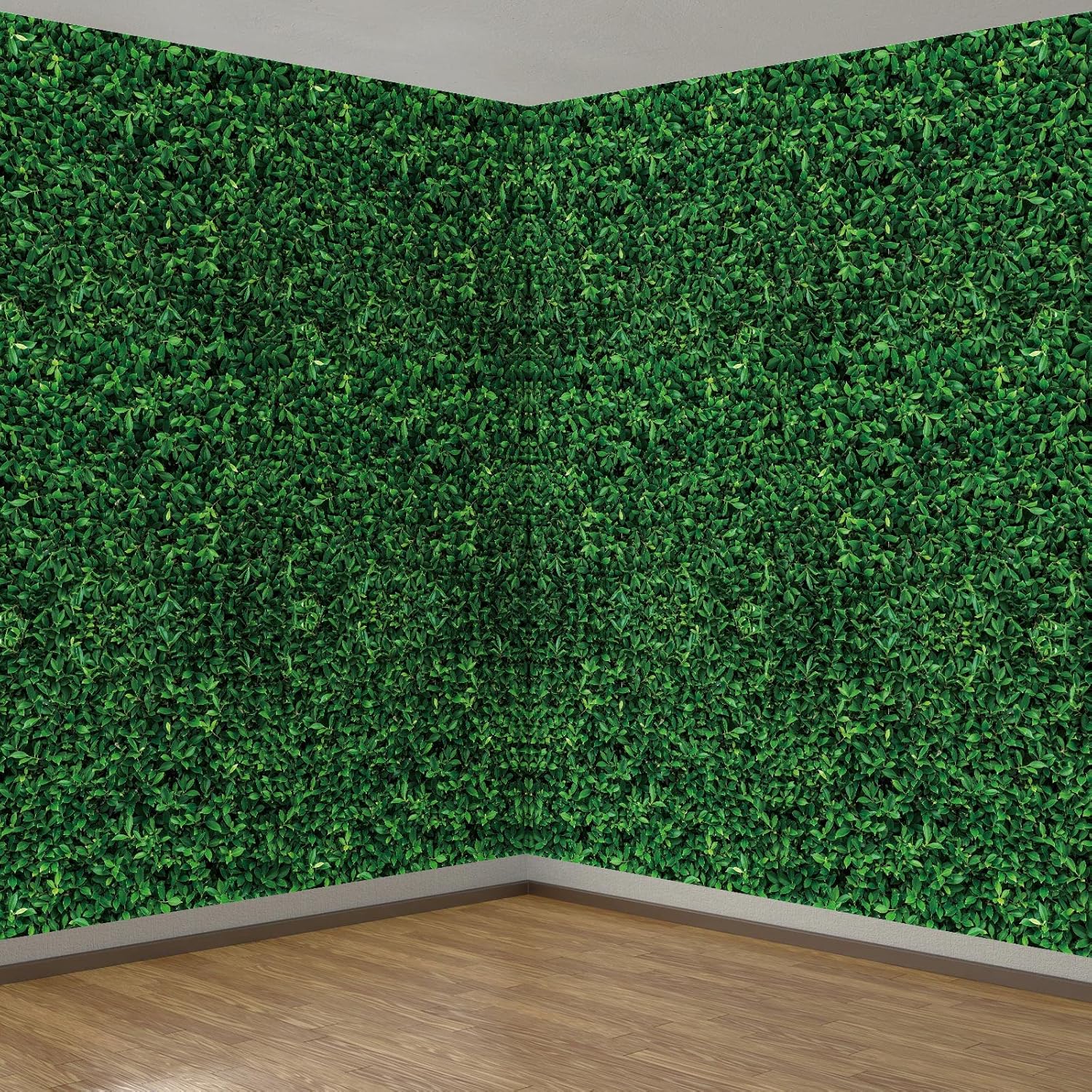 Tatuo jumbo green leaves photography backdrop front view